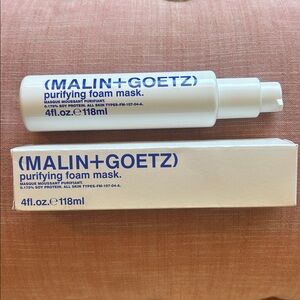 MALIN+GOETZ Purifying Foam Mask 4oz 118ml New In Box
